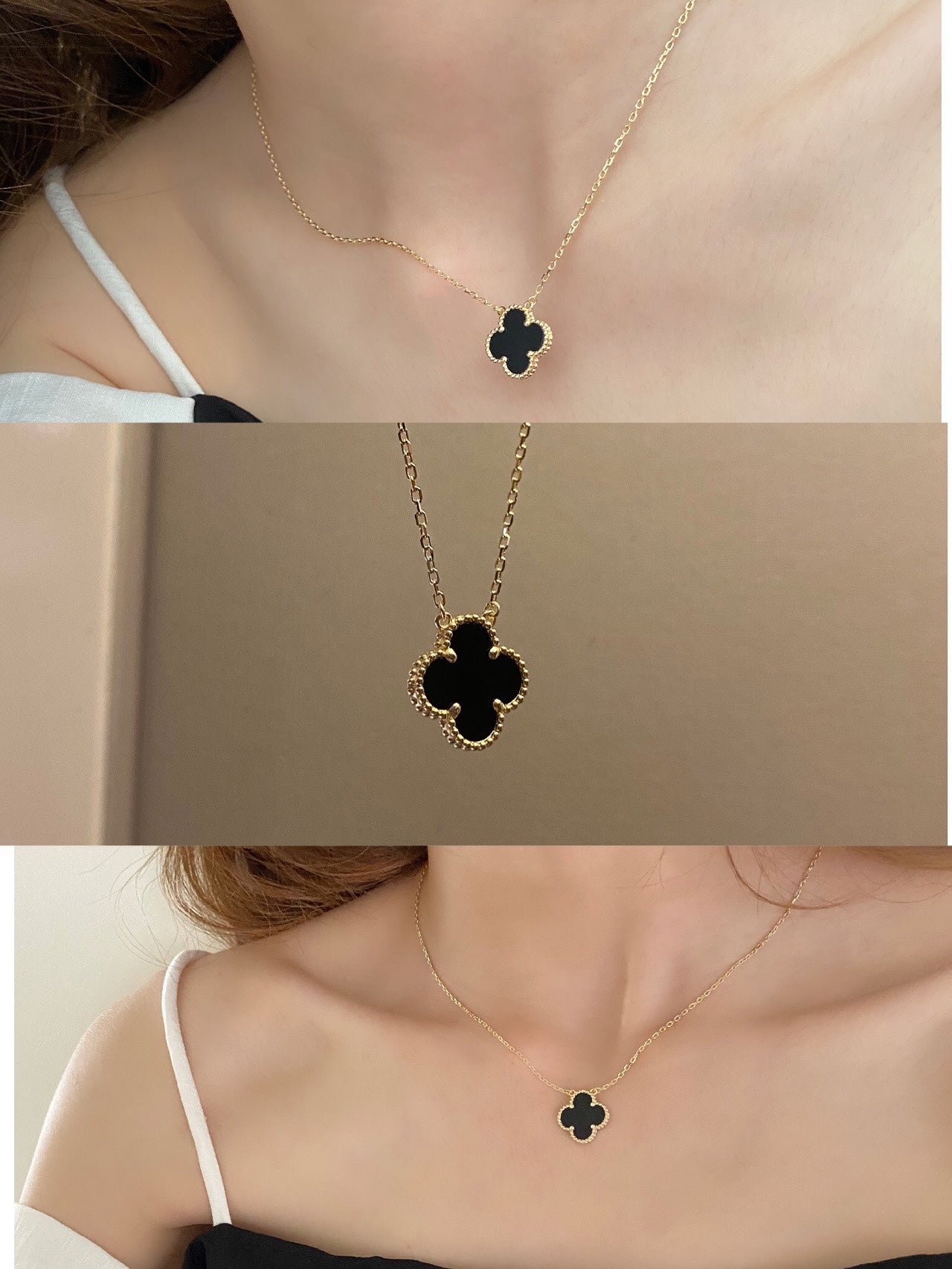 COLLANE TRIFOGLIO | NERO