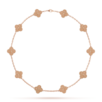 COLLANE DELUXE TRIFOGLIO | ROSA ORO