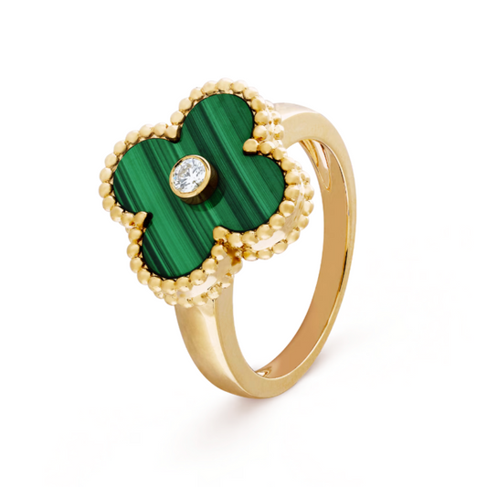 AMBER RING | ORO VERDE