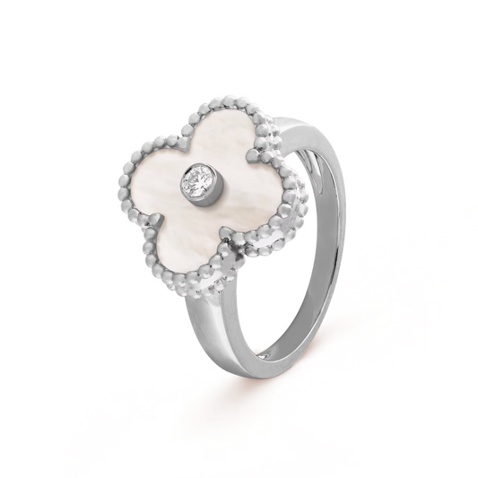 AMBER ANELLO | ARGENTO BIANCO