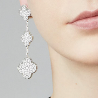 COKI DREIER ORECCHINI | DIAMANTE ARGENTO