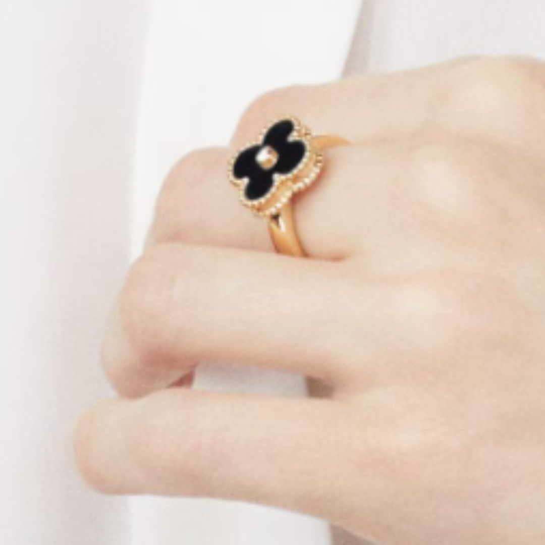 AMBER ANELLO | ORO NERO