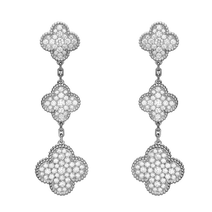 COKI DREIER ORECCHINI | DIAMANTE ARGENTO