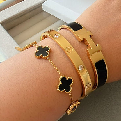 SET BRACCIALE SAMORA | NERO