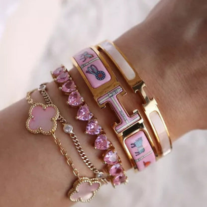 TENNIS BRACCIALETTO | ROSA