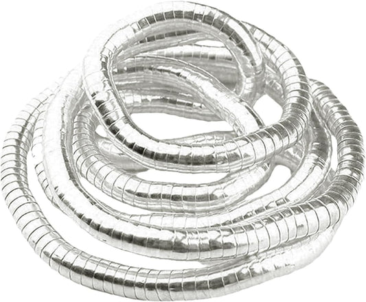 FLESSIBILE CATENA A SERPENTE | ARGENTO