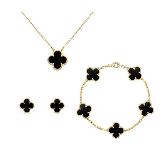 TRIFOGLIO LUXE SET | ORO NERO