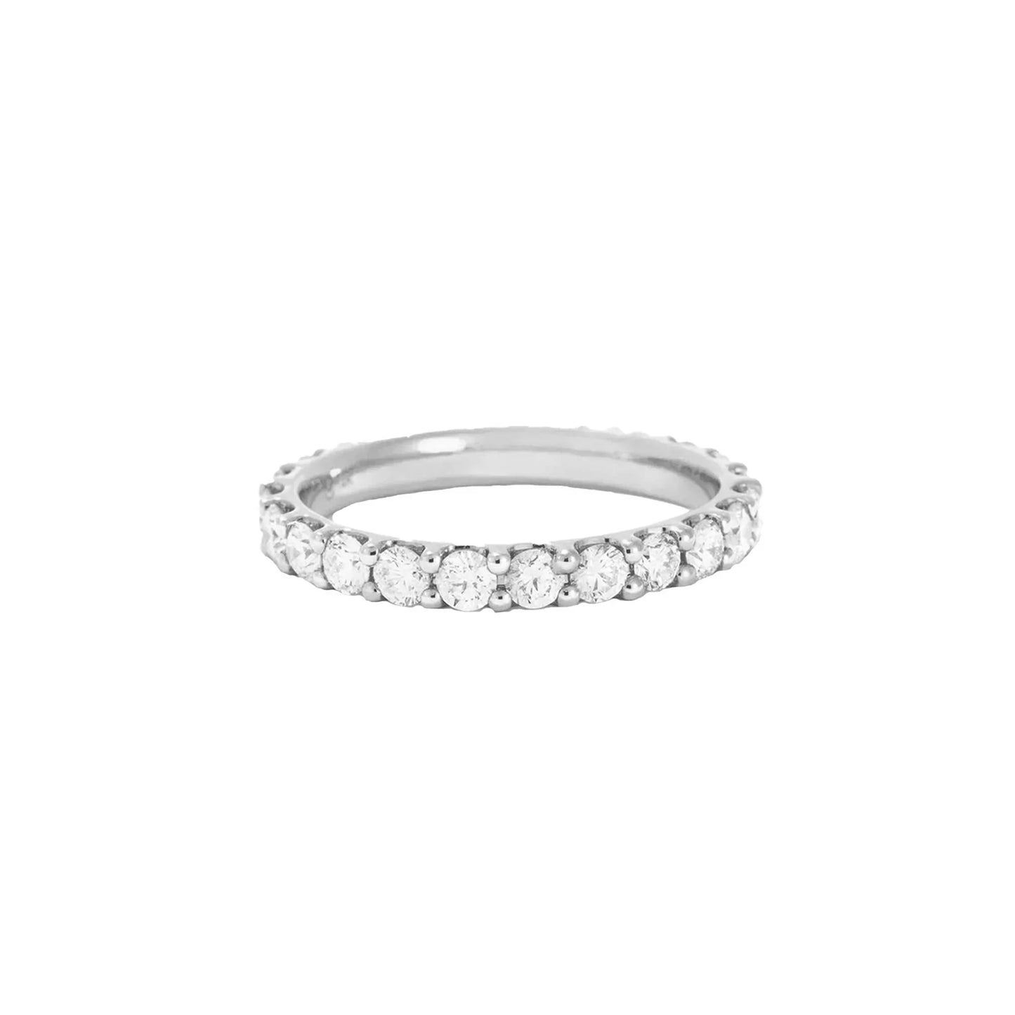 AMBER FELINE ANELLO |  DIAMANTE ARGENTO