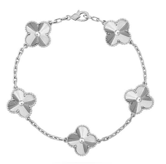 TRIFOGLIO BRACCIALETTO | ARGENTO