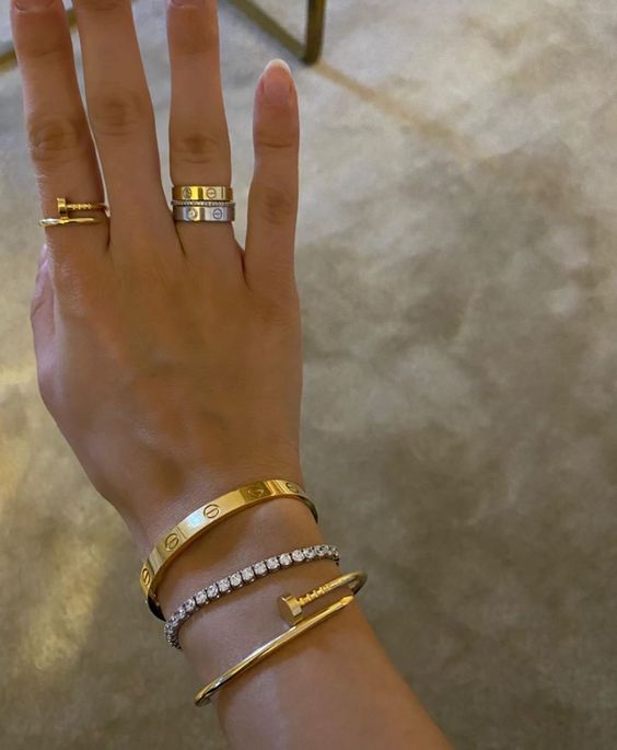 BRACCIALETTO ELEGANZA NAGEL | 18K ORO
